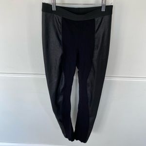 BCBGMAXAZRIA faux leather leggings